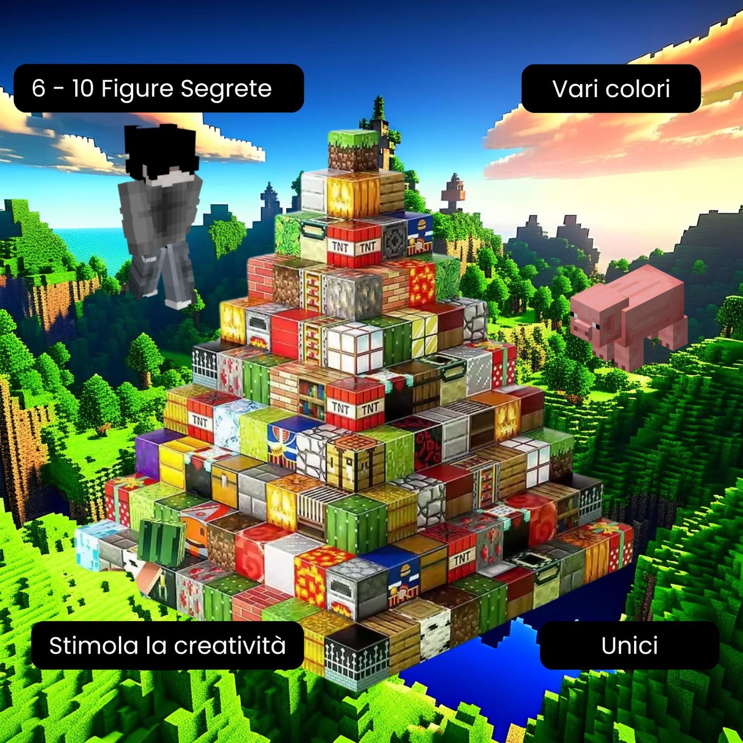 Mattoncini Magnetici Minecraft